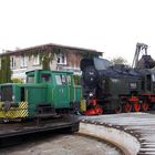 Rangierarbeiten im Eisenbahnmuseum Jaworzyna Slaska (Polen)