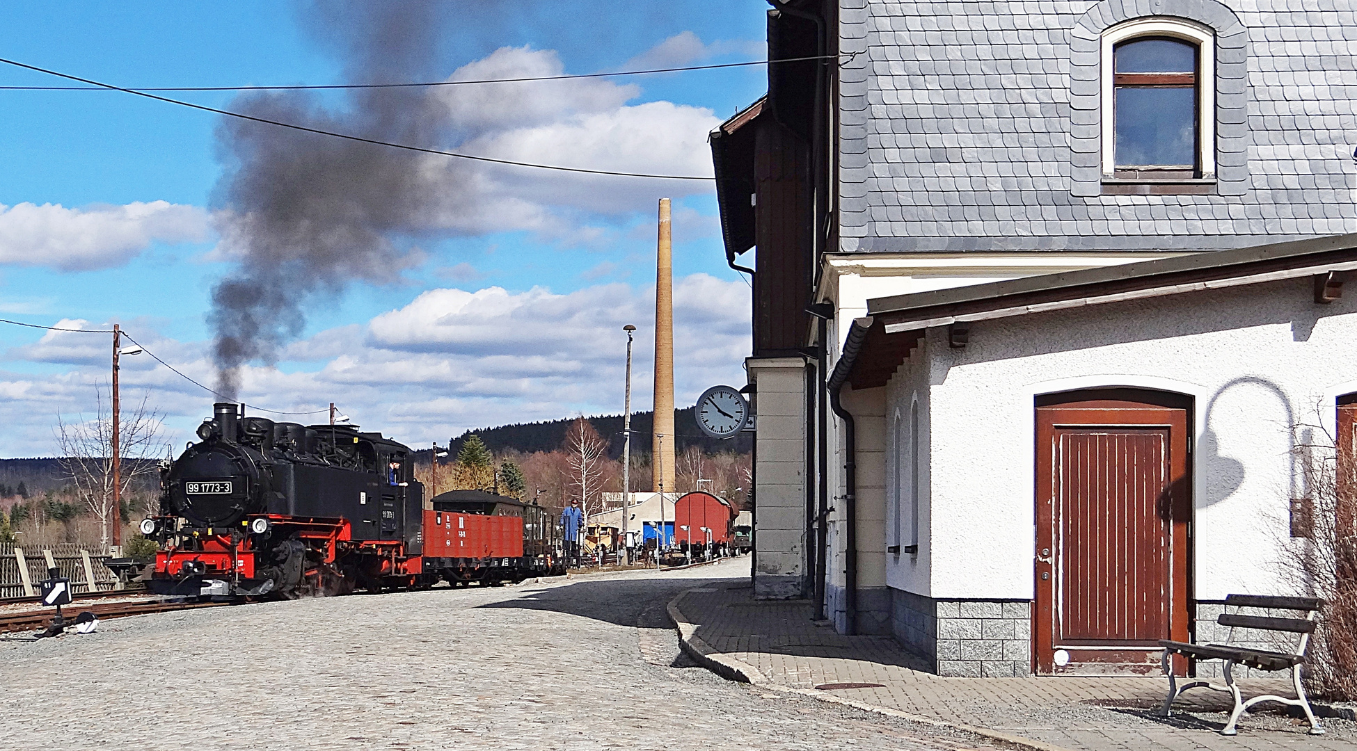 Rangierarbeiten in Cranzahl