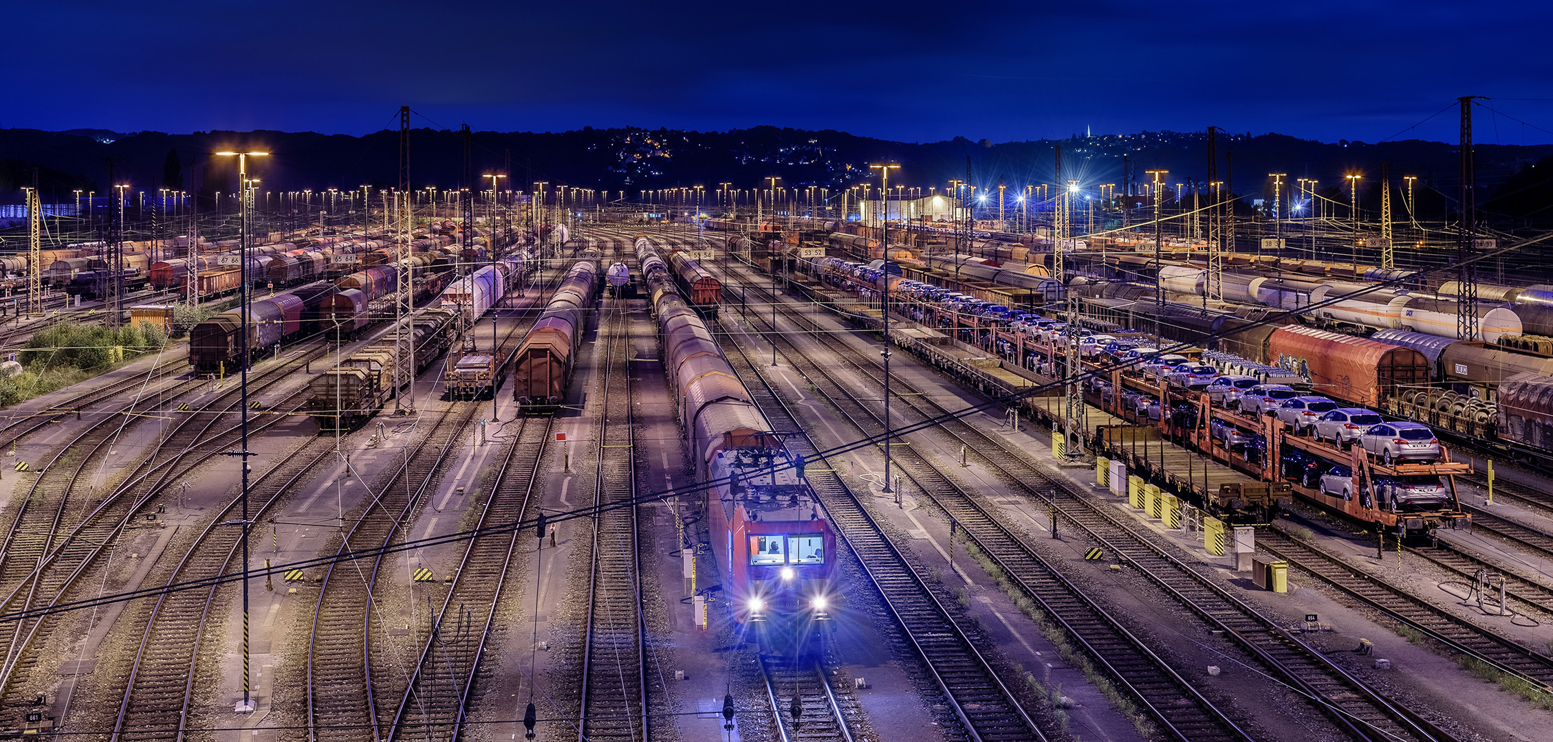 Rangierbahnhof Hagen Vorhalle Foto & Bild world, bahnhof