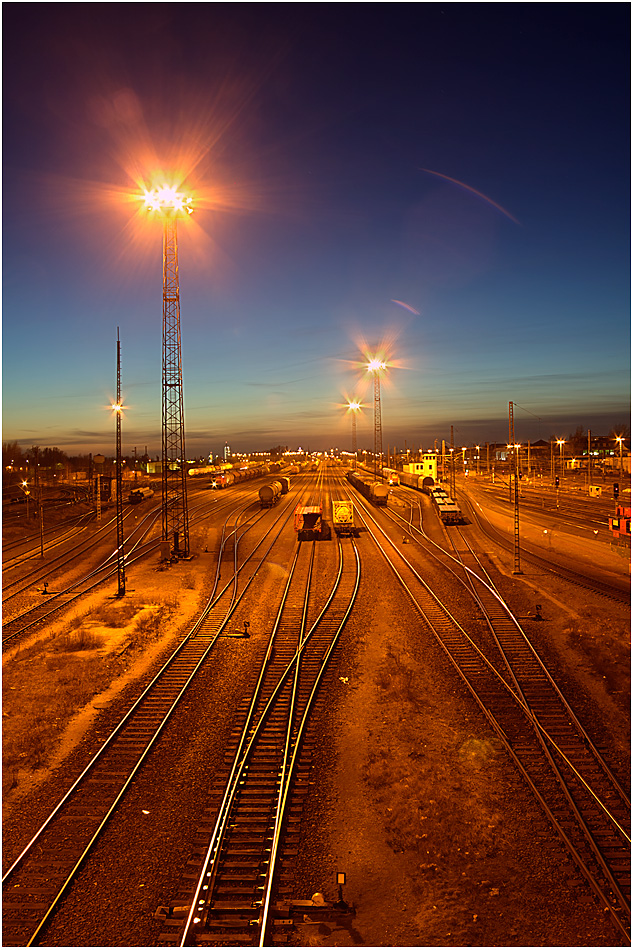 ... Rangierbahnhof Leipzig-Engelsdorf ...