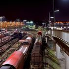 Rangierbahnhof Maschen bei Nacht