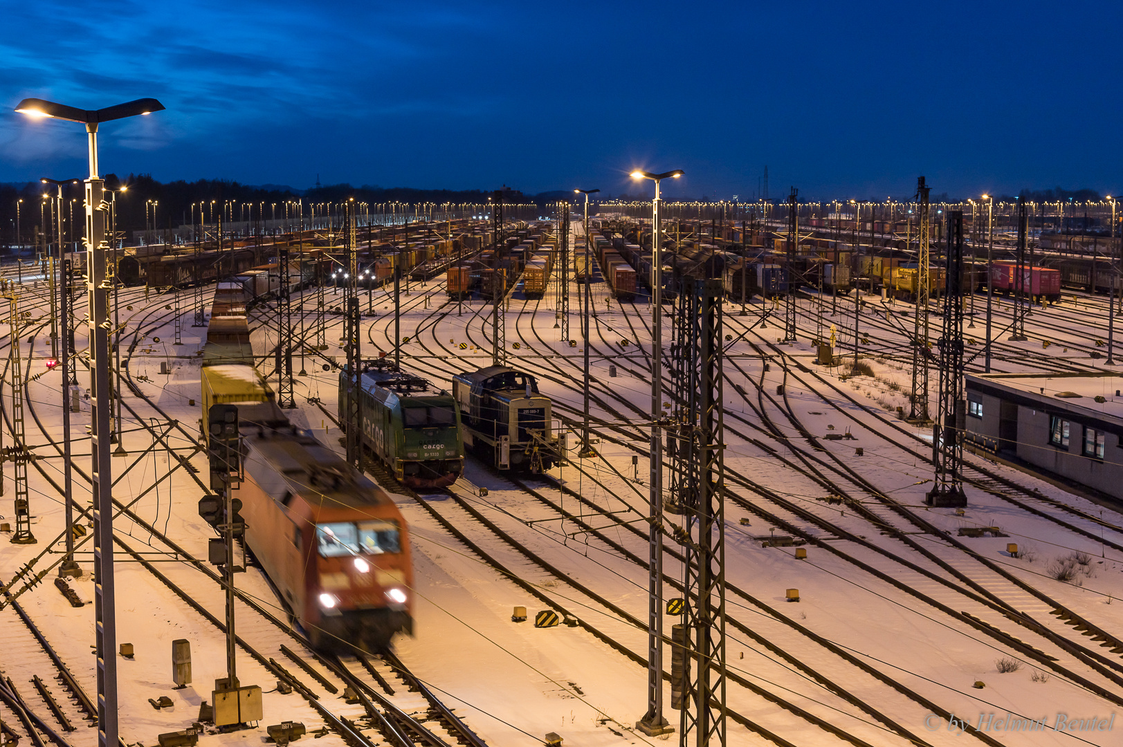 Rangierbahnhof Maschen - immer was in Bewegung