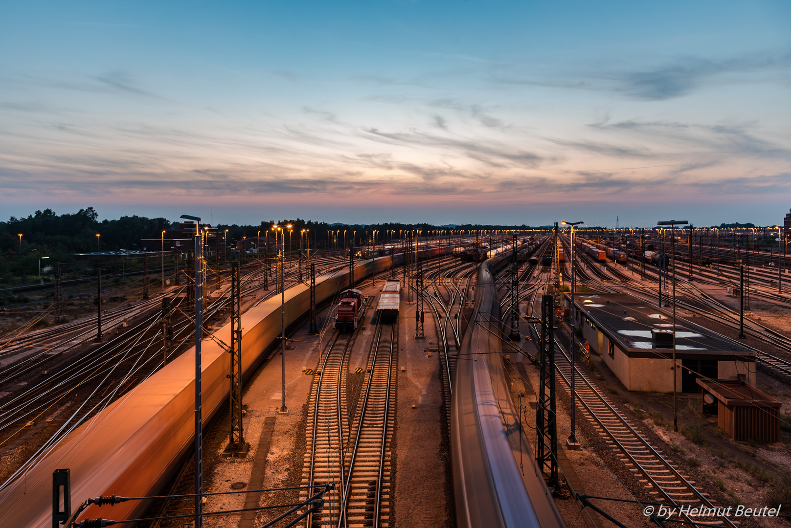 Rangierbahnhof Maschen - immer was in Bewegung