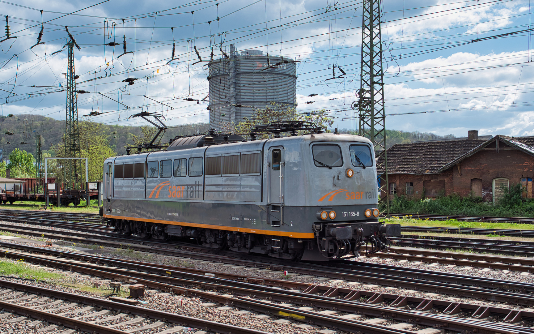 Rangierbetrieb im Bahnhof Völklingen (5)