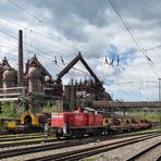 Rangierbetrieb im Bahnhof Völklingen (8)