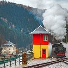 Rangierfahrt am Bhf. Kurort Kipsdorf