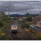 Rangierfahrt im Bahnhof Fritzlar