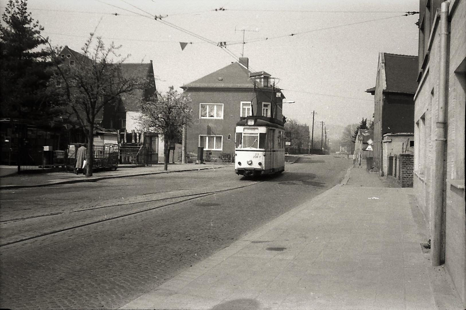 Rangierfahrt in Cossebaude .