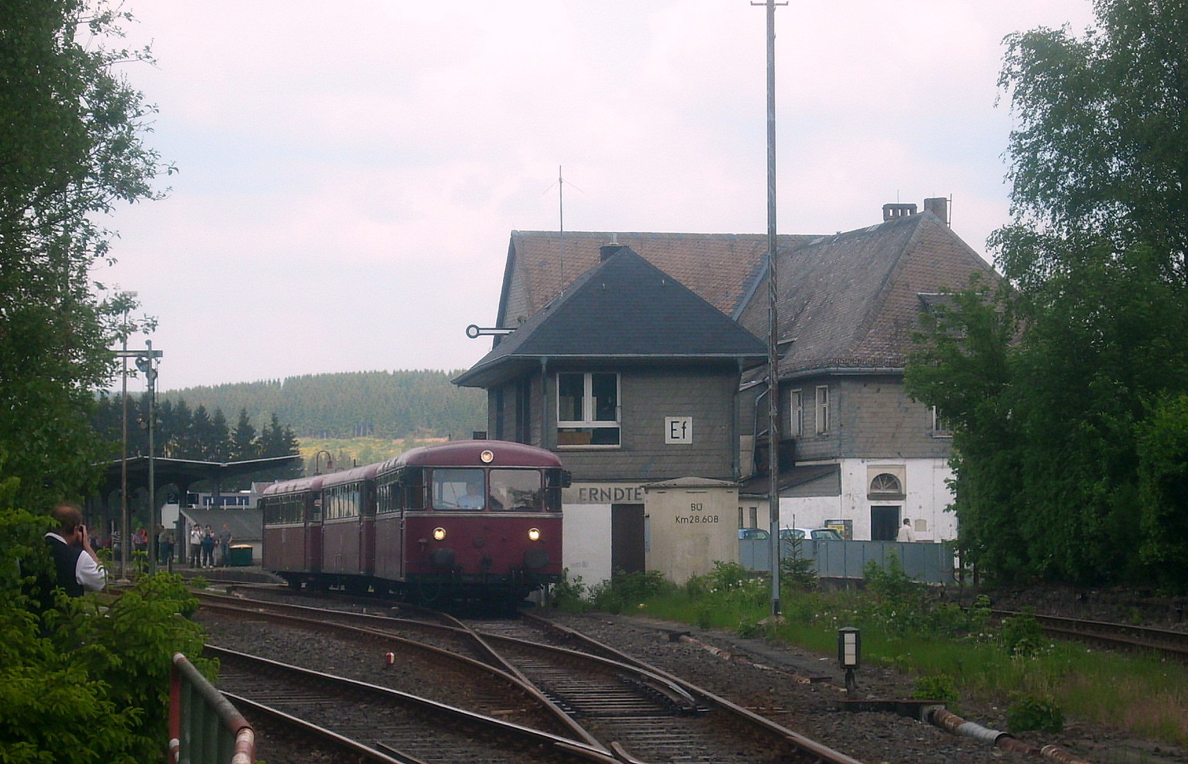 Rangierfahrt in Erndtebrück