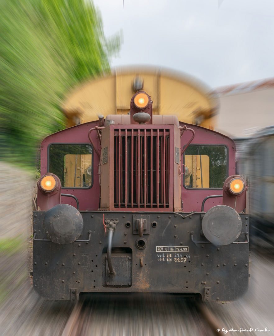 Rangierlok ..... im Eisenbahnmuseum Bochum