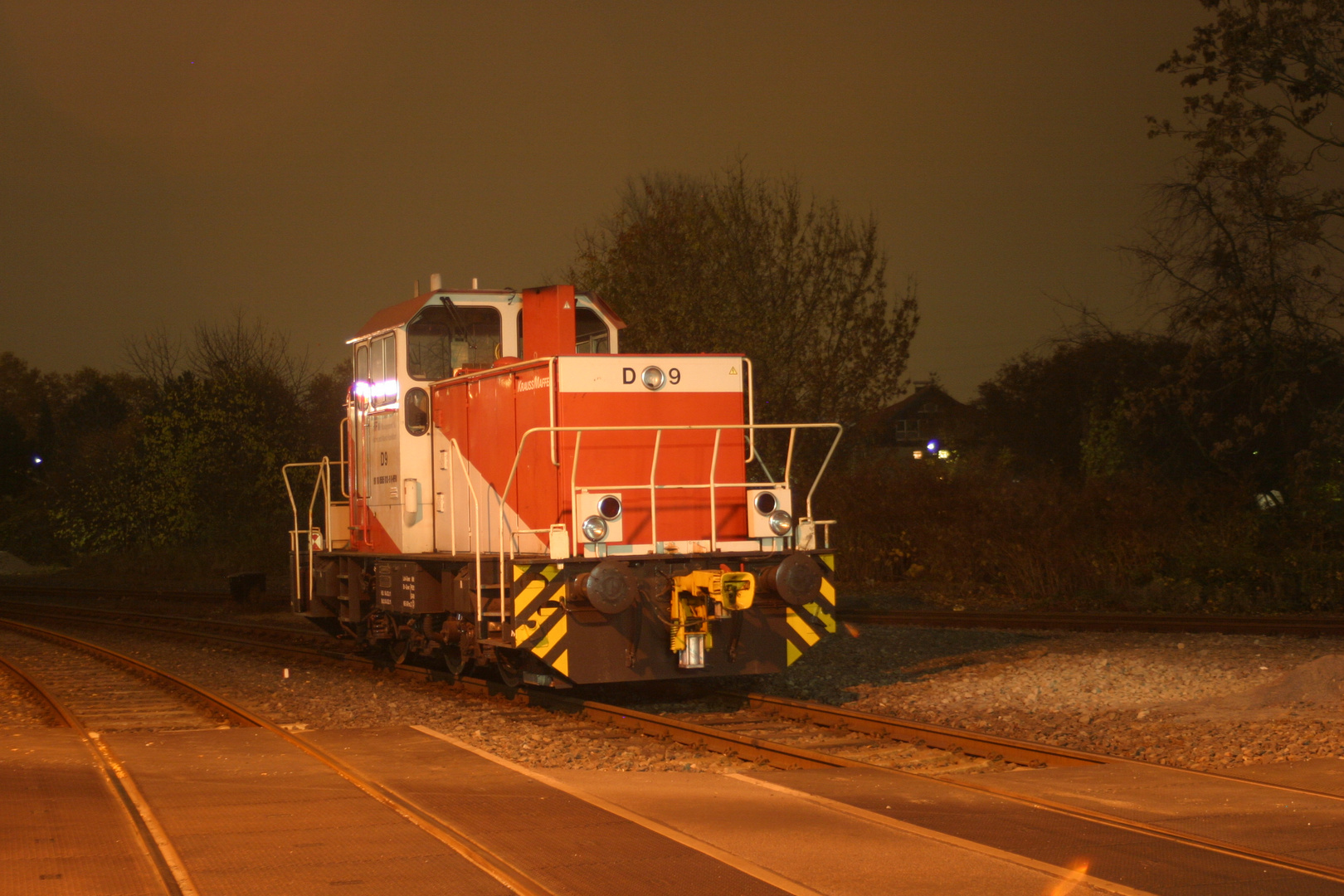 Rangierlok im Hafen