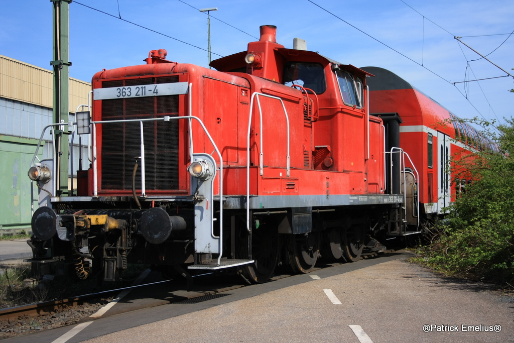 Rangierlok V60 der ehemaligen Bundesbahn