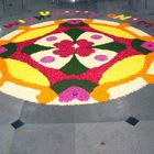 Rangoli with flower