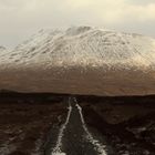 Rannoch Moor - stormy & cold