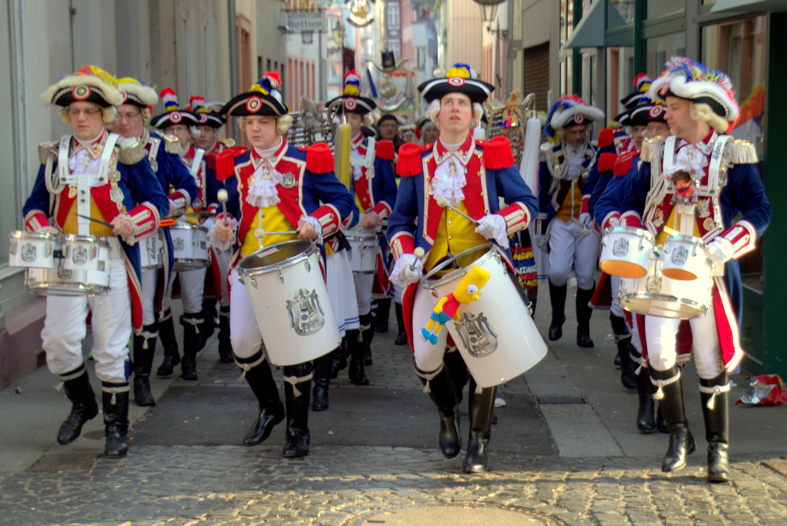 Ranzengarde in Mainz