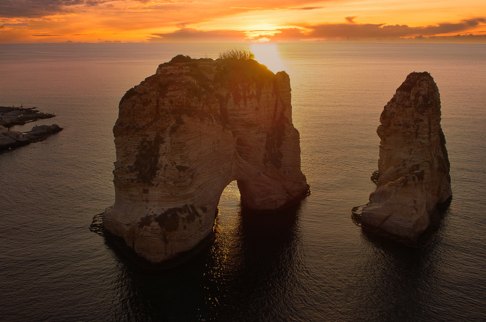 Raouche-Felsen Beirut