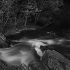 Rapids at night