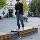 Rapmusik am HM-Platz