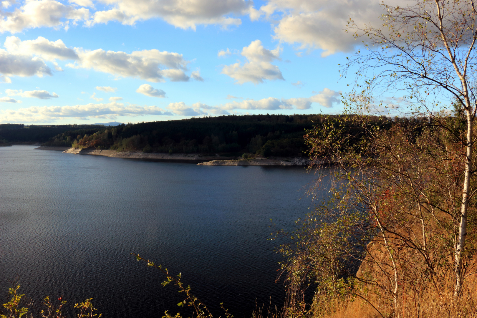 Rappbodetalsperre im Herbst