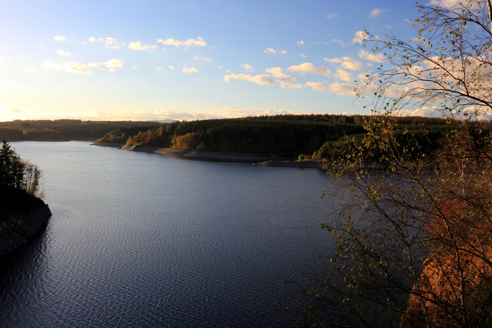 Rappbodetalsperre - Panorama mit Brocken