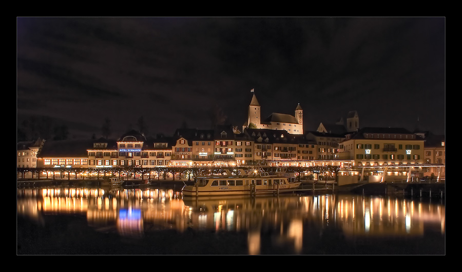 Rapperswil bei Nacht