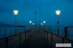 Rapperswil, Blick auf Zürichsee