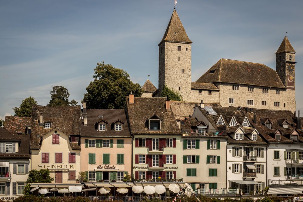 Rapperswil mit Blick auf das Schloss