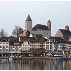 Rapperswil mit Burg und Kirche