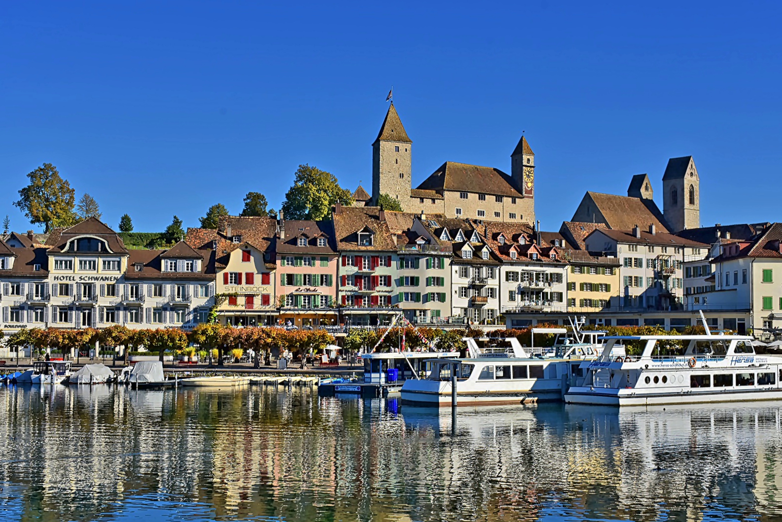 Rapperswil mit Schloss