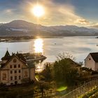 Rapperswil Sonnenuntergang