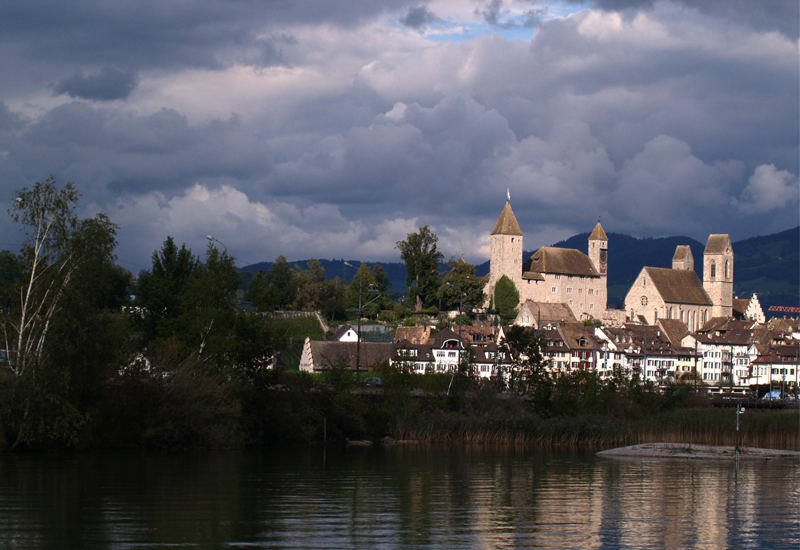 Rapperswil vor dem Gewitter