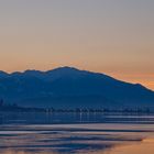 Rapperswil vor Sonnenaufgang