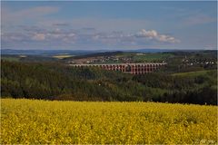 Raps mit Göltzschtalbrücke