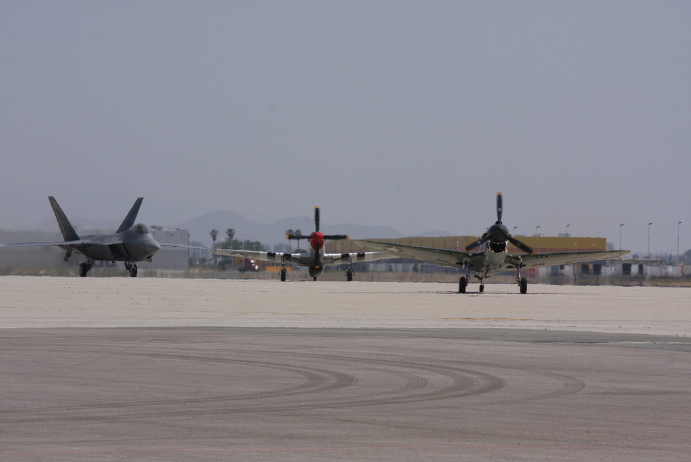 Raptor , Mustang , and Kittyhawk