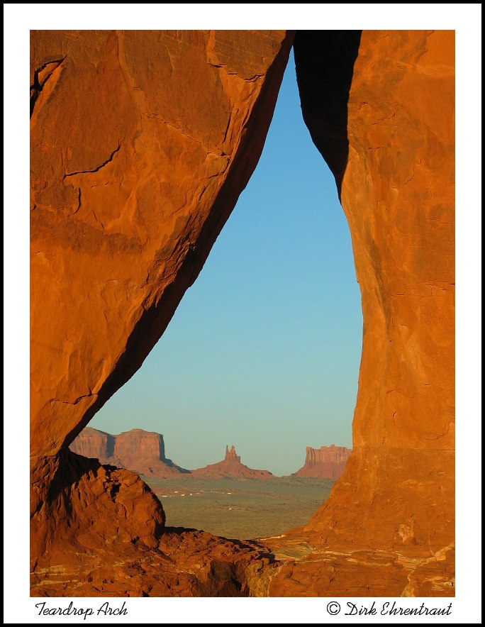 Rare View of the Monument Valley