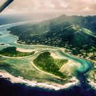 Rarotonga aus der Luft