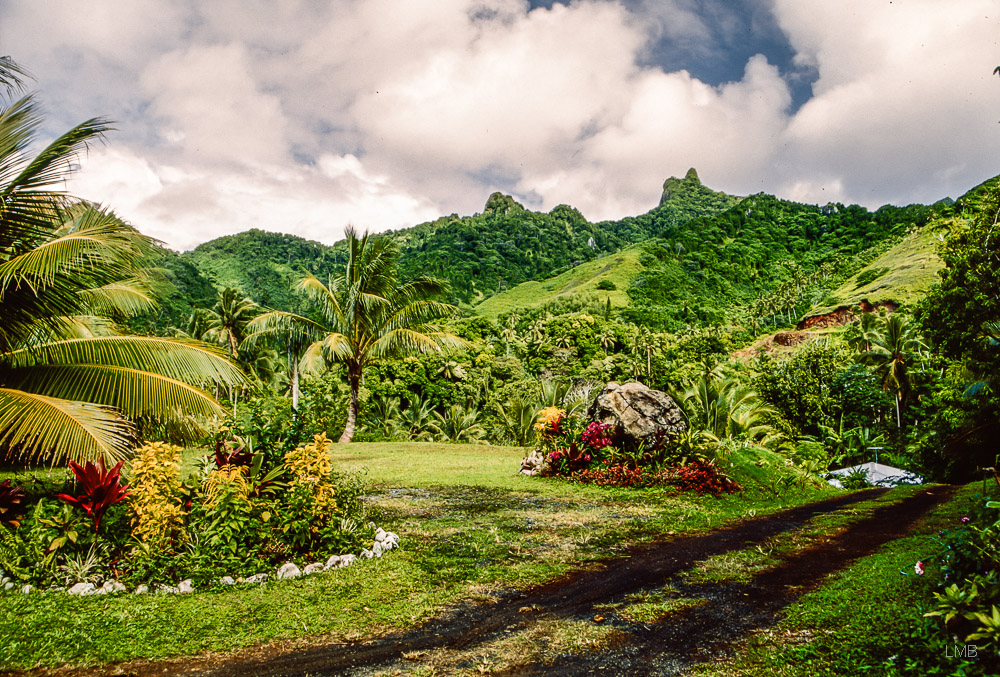 Rarotonga Inselansicht