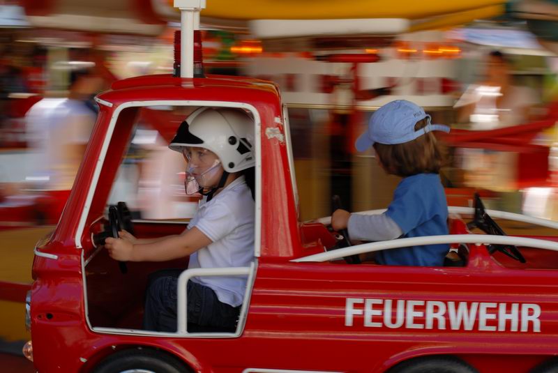 Rasant am Feuerwehrfest