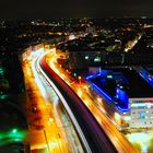 Raschplatzhochstraße bei Nacht - Color (Hannover/Niedersachsen)