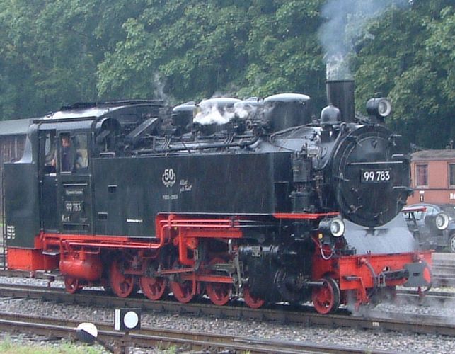 Rasende Roland auf Insel Rügen