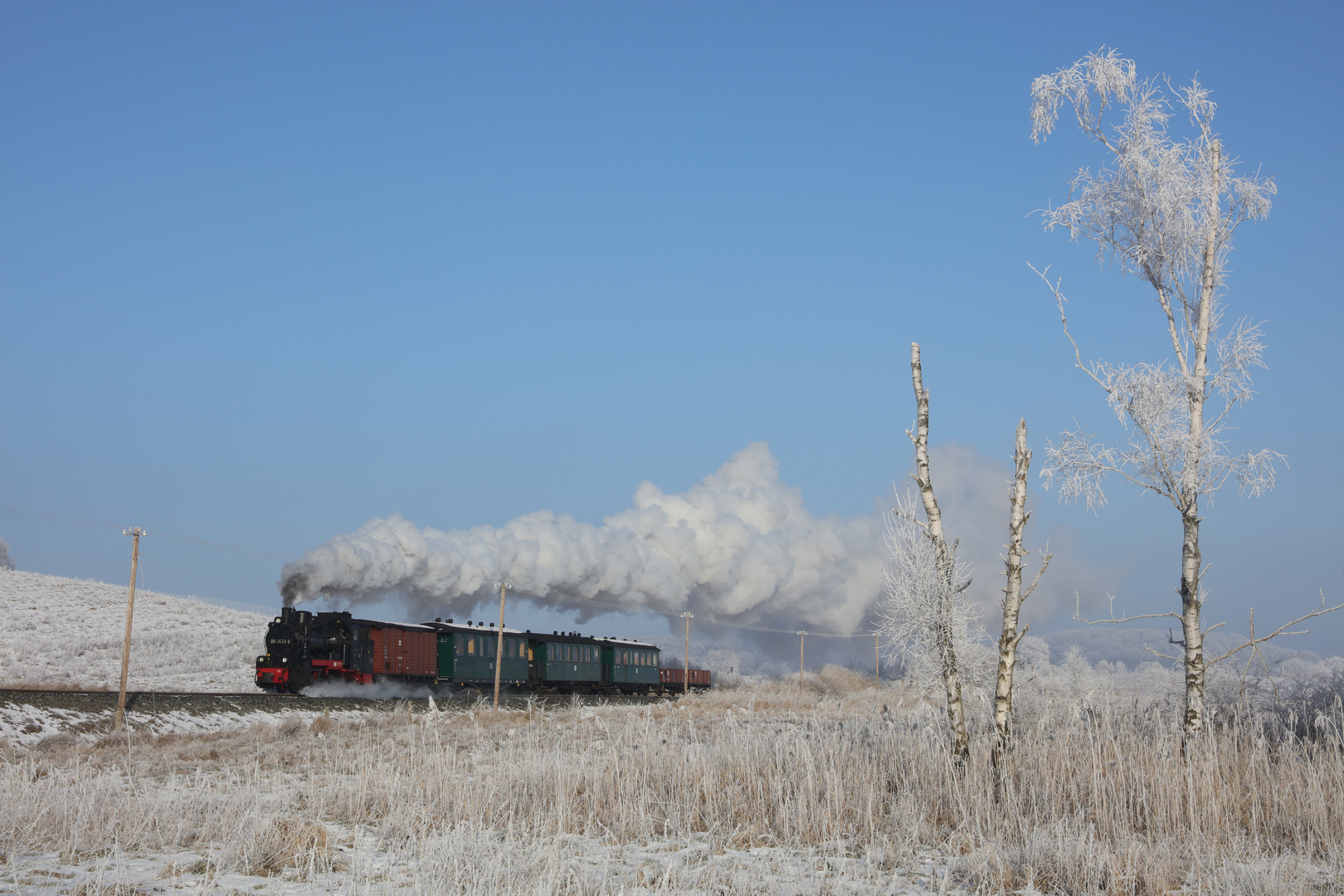 Rasender Roland im Winter