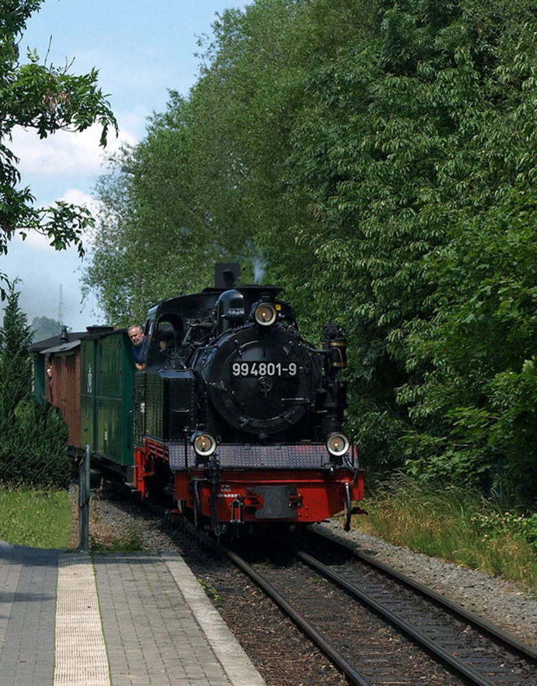 "Rasender Roland" In Lauterbach Mole