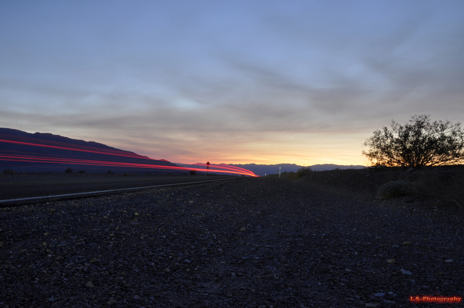 Raser im Death Valley