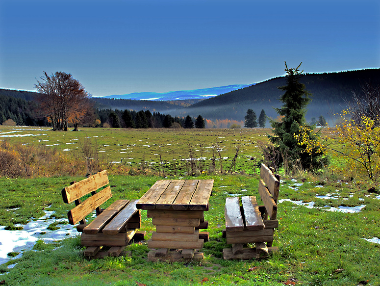 Rast am Rennsteig