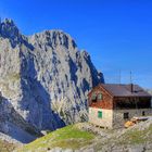 Rast an der Fritz Pflaumhütte