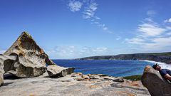 Rast auf den Remarkable Rocks