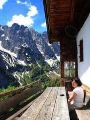 Rast auf der Rangenalm.