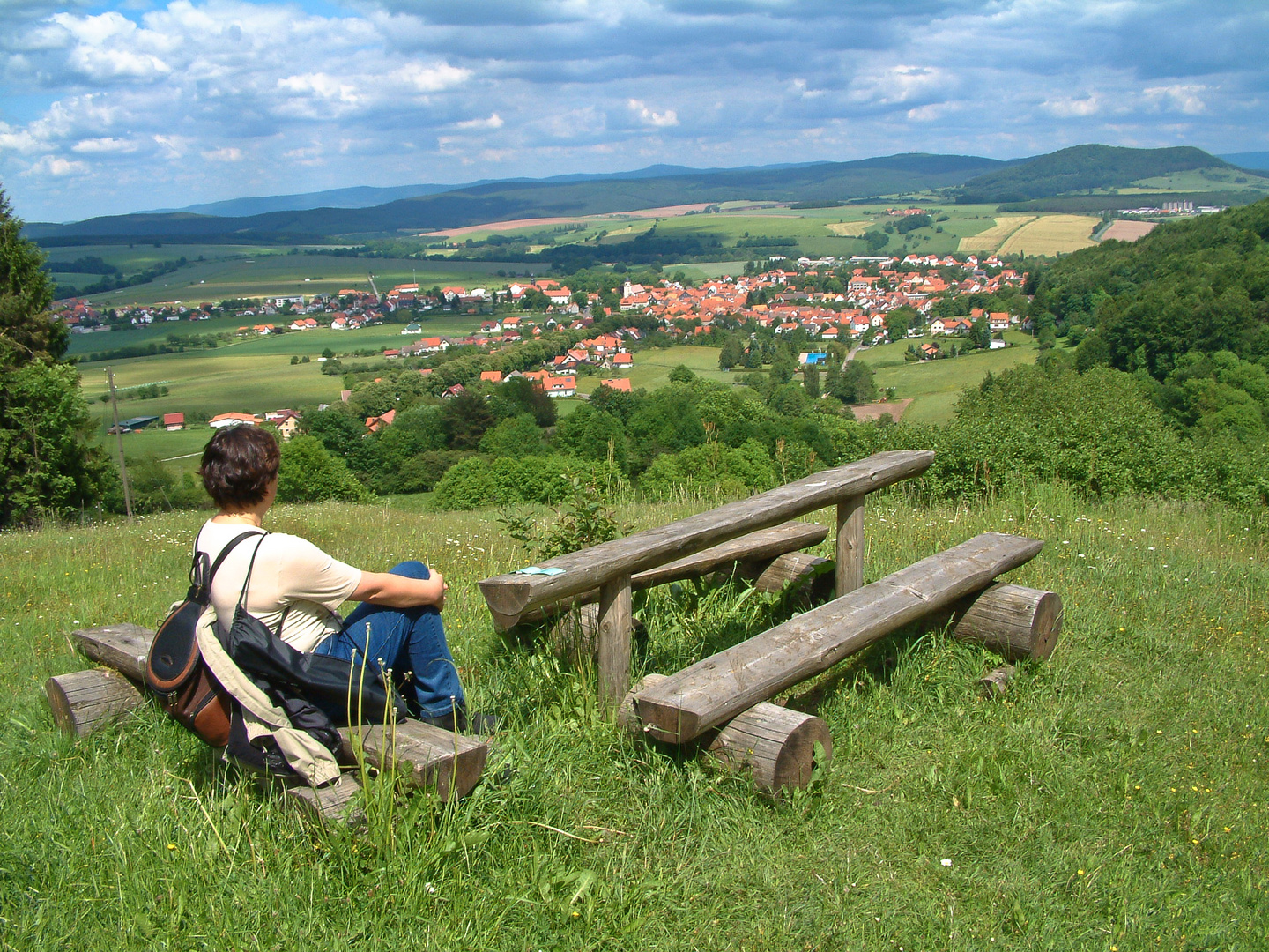 Rast in der Rhön