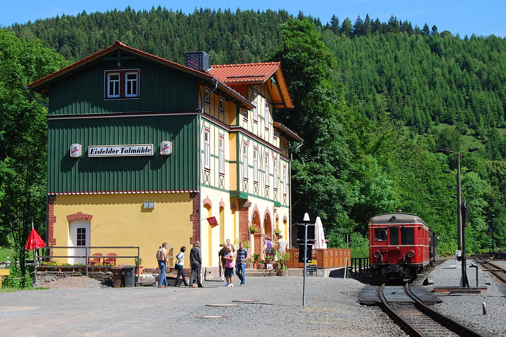 Rast in Eisfelder Talmühle