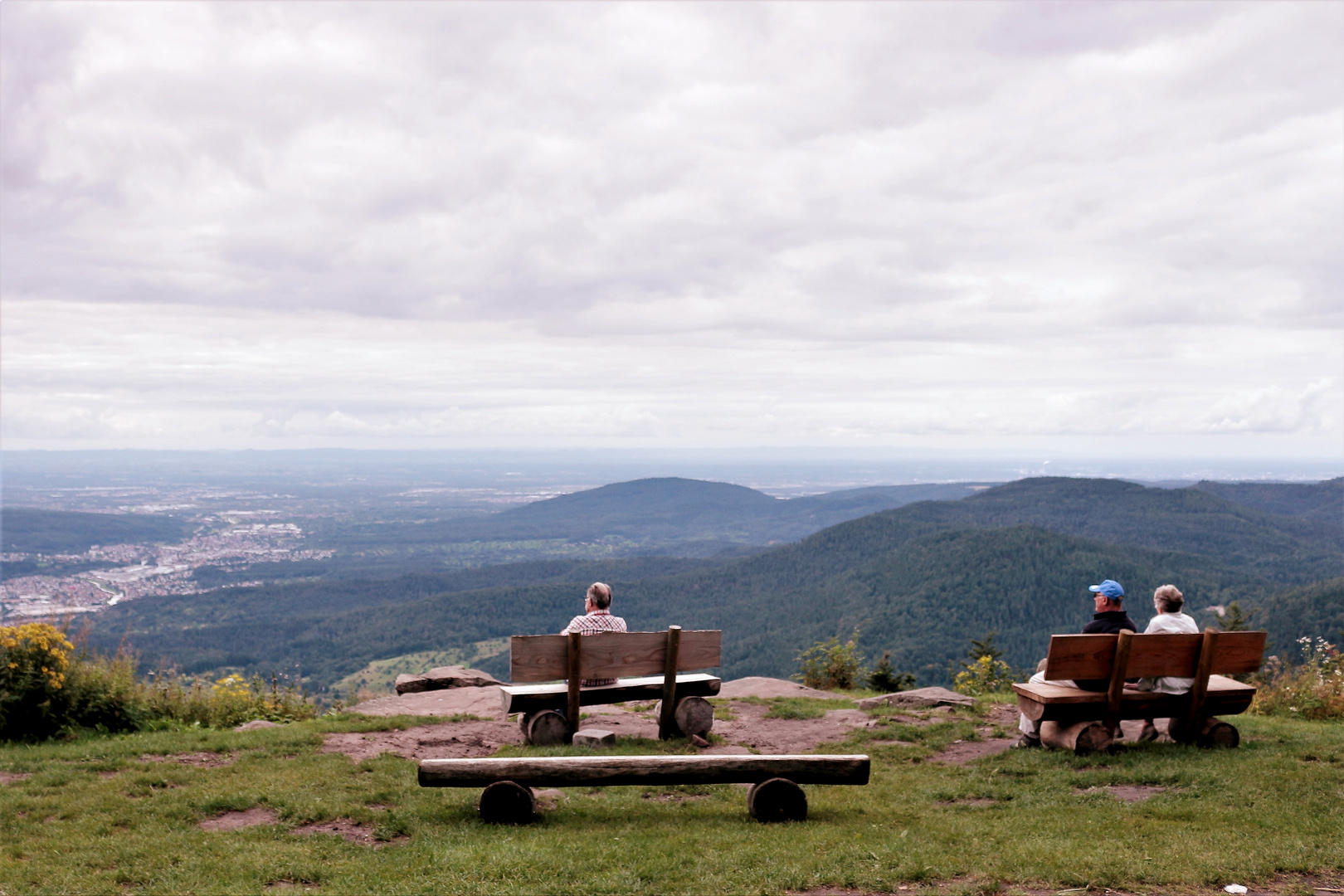 Rast mit Aussicht